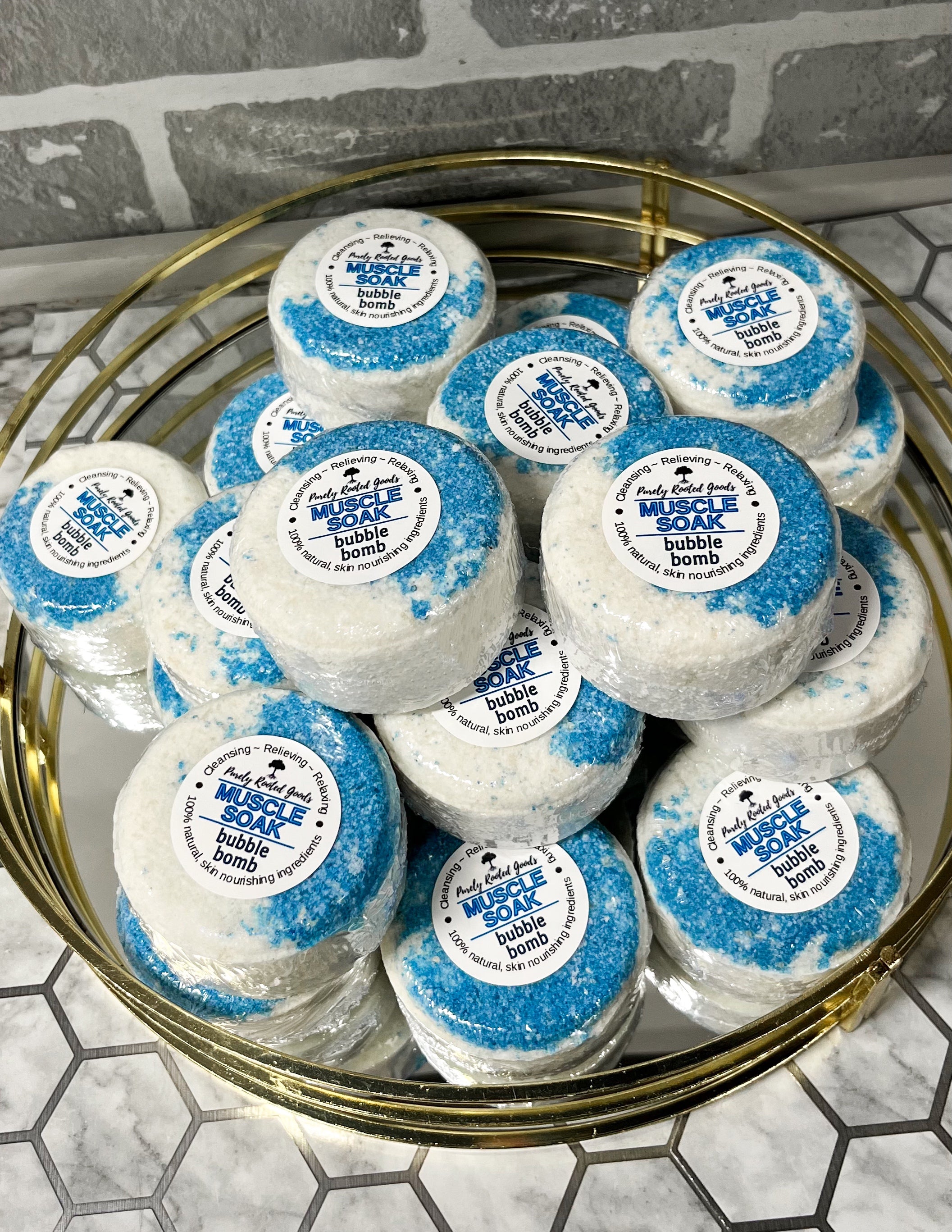 Muscle Soak Bubble Bomb