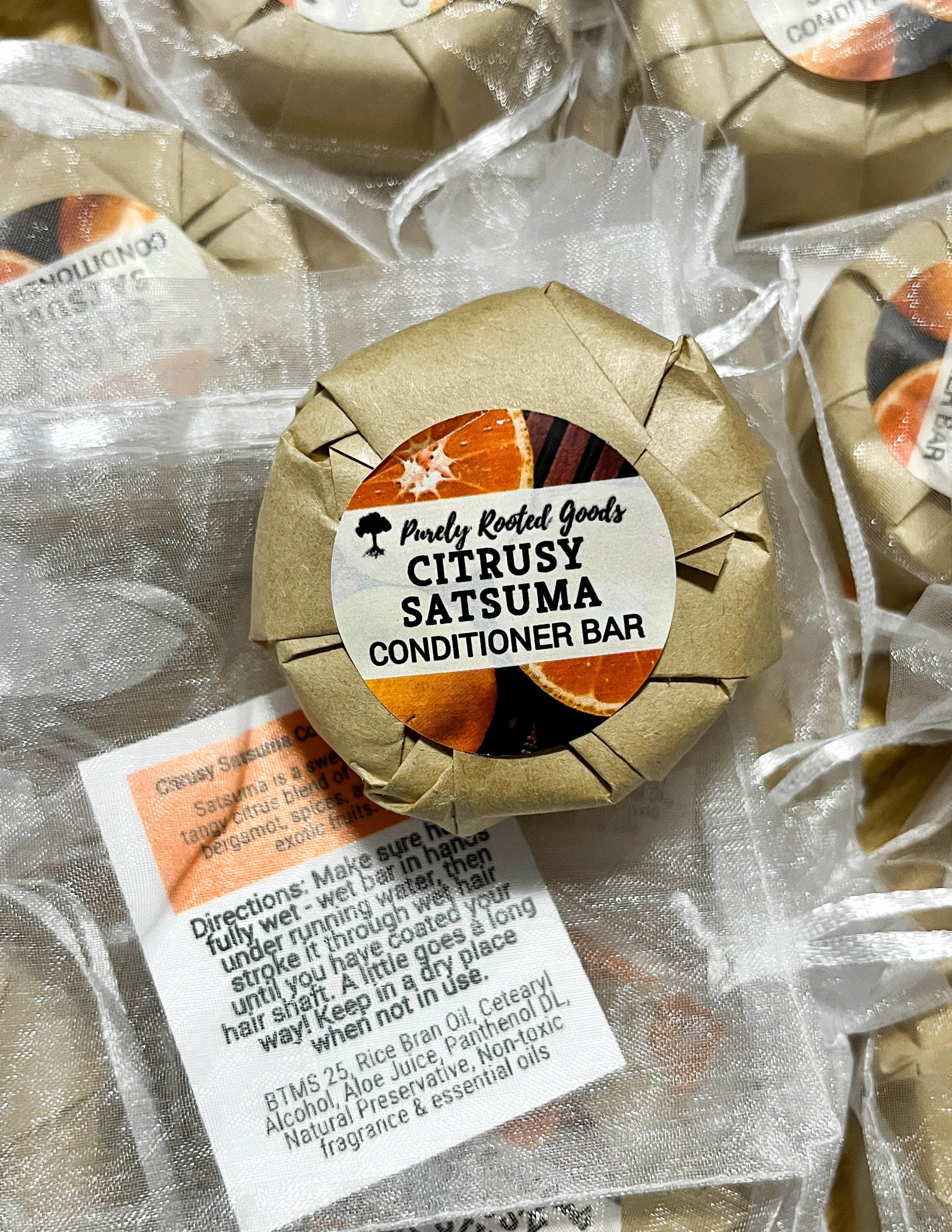 Citrusy Satsuma Conditioner Bar