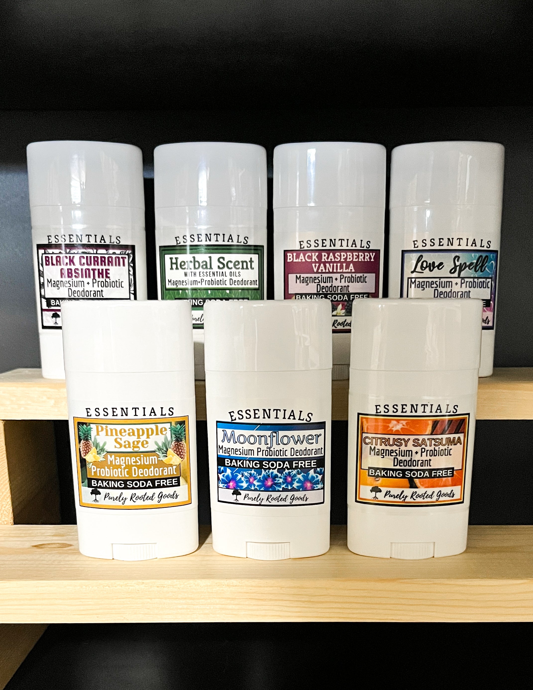 Magnesium + Probiotic Deodorant (Baking Soda Free)