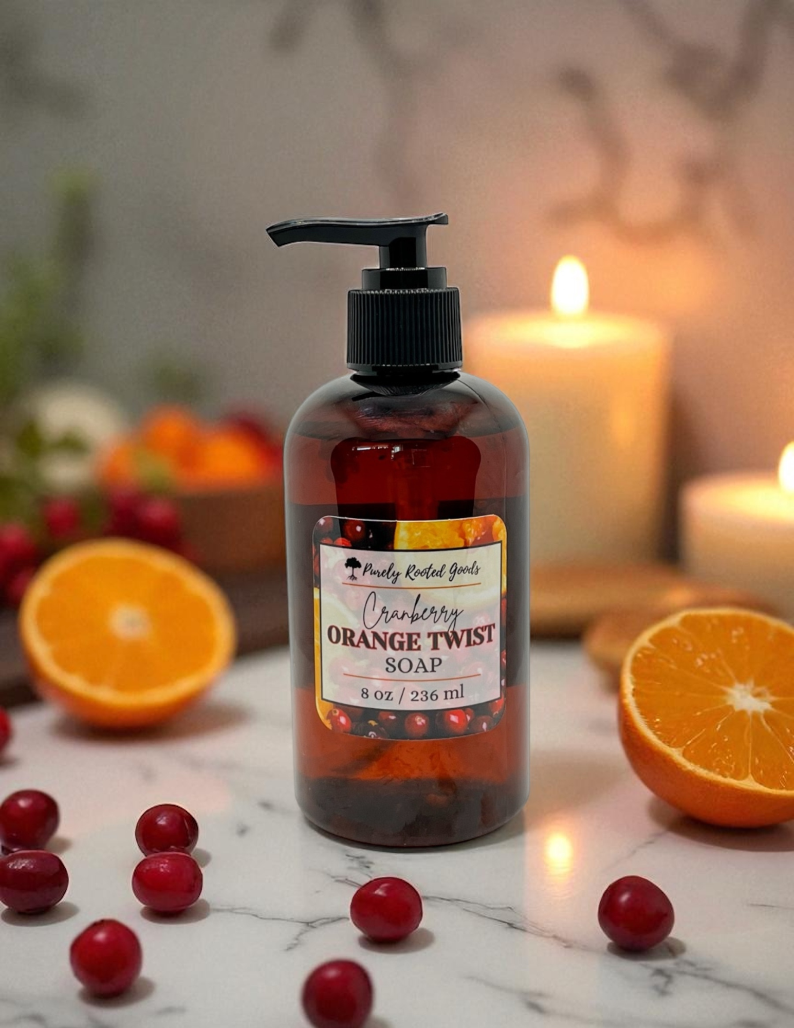 Cranberry Orange Twist Soap