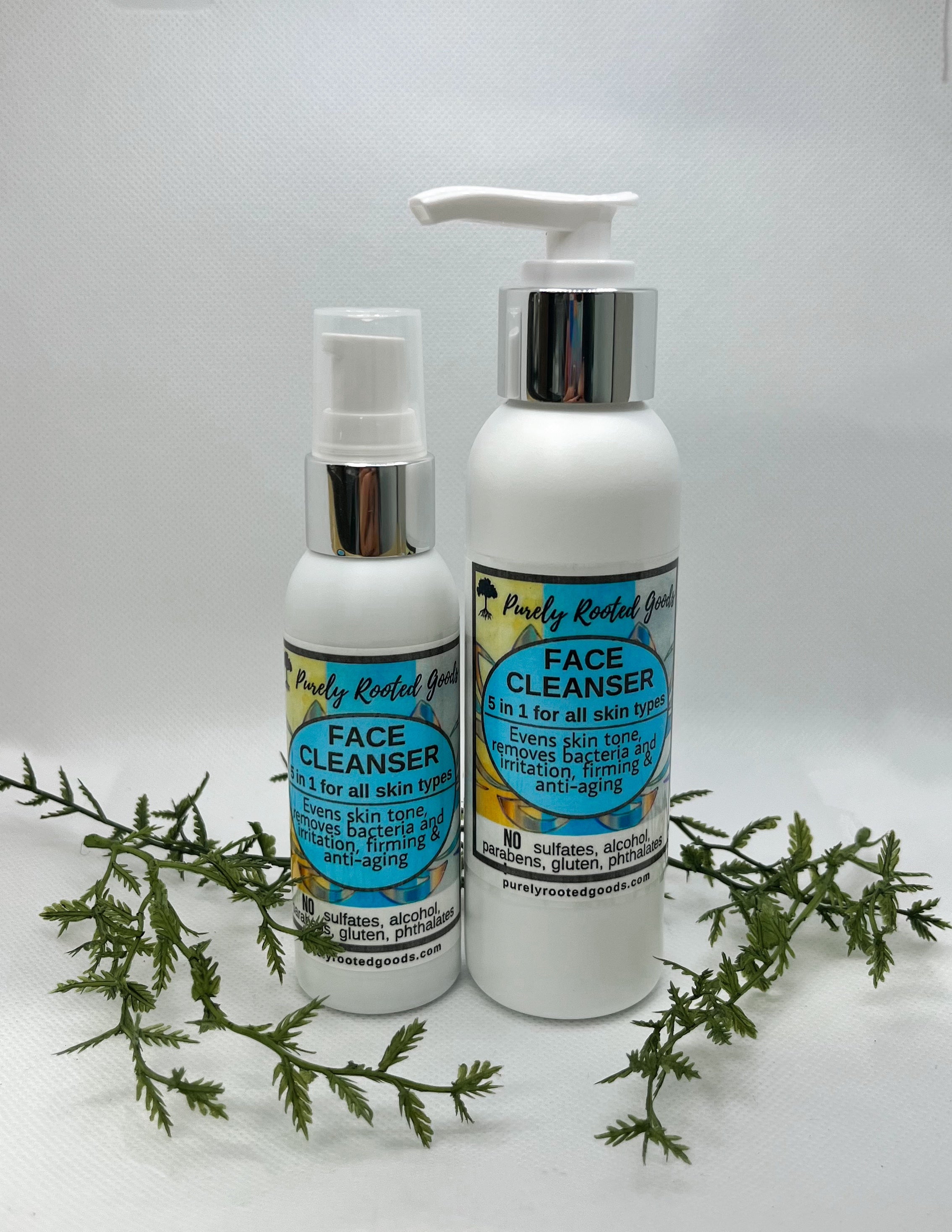 Facial Cleanser - All Skin Types – Purely Rooted Goods