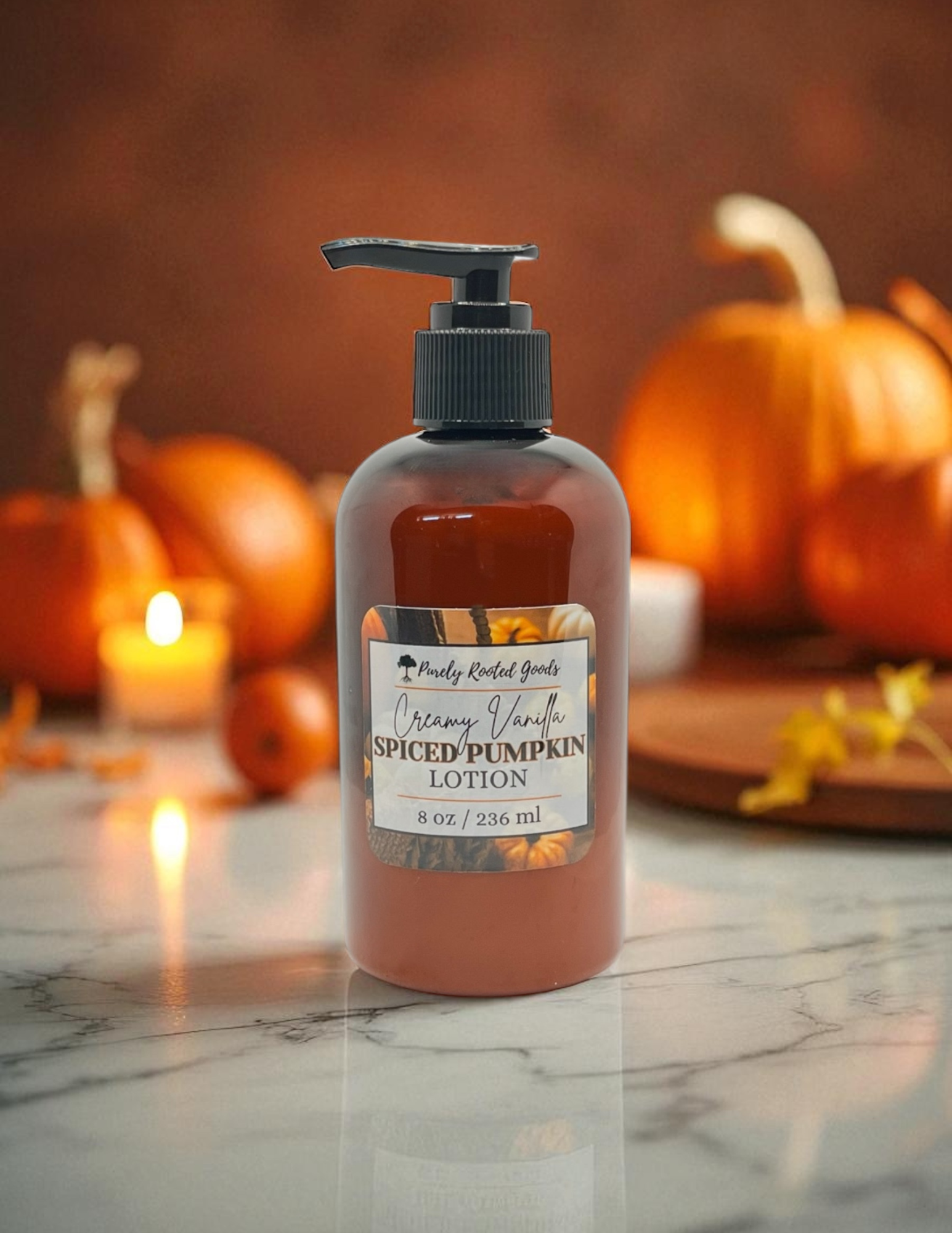 Creamy Vanilla Spiced Pumpkin Lotion