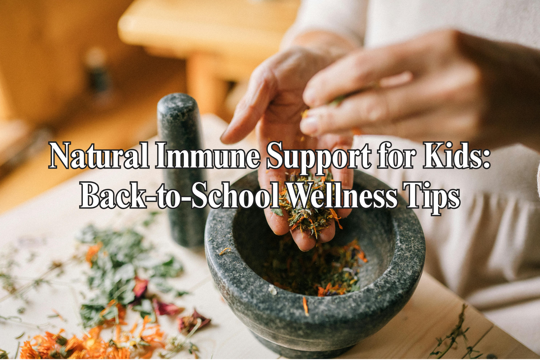 Natural Immune Support for Kids: Back-to-School Wellness Tips