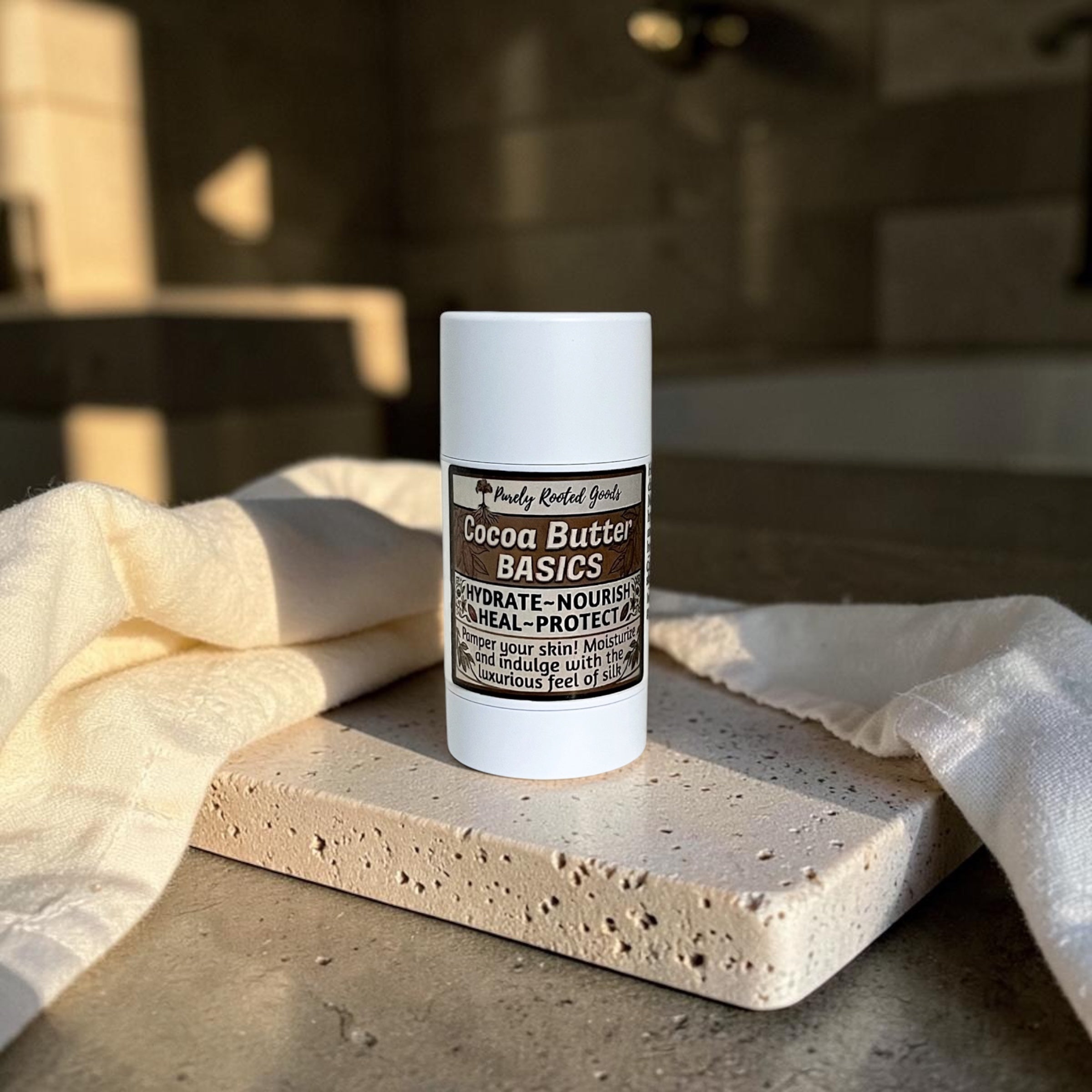 Cocoa Butter Basics | Ultra Nourishing Body Moisturizer Stick