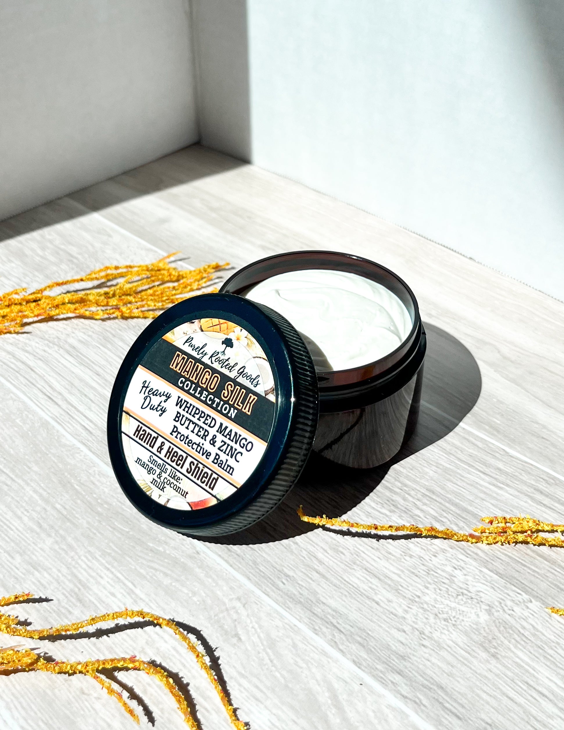 Mango Silk Hand + Heel Shield | Mango Butter & Zinc Protective Balm