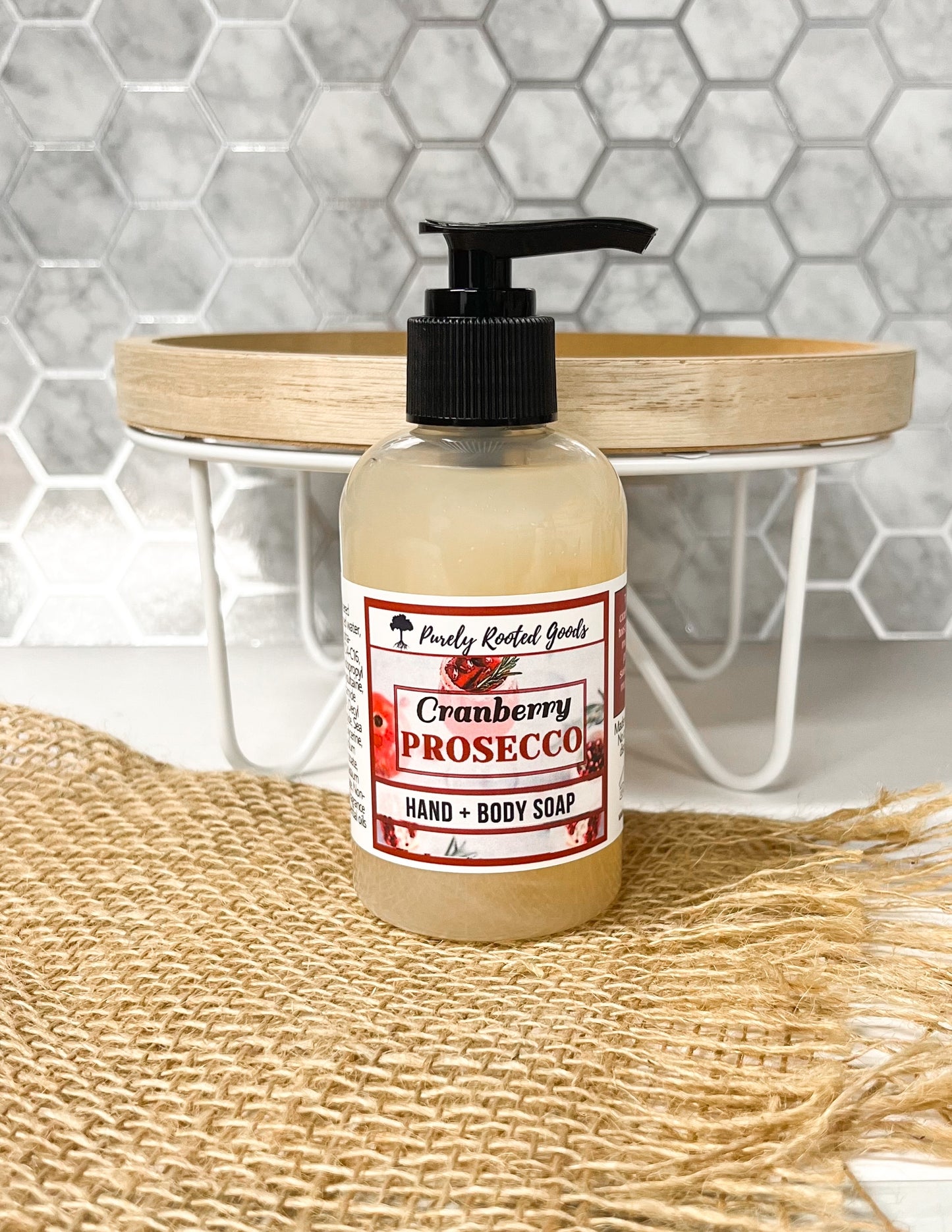 Italian Cranberry Prosecco Hand & Body Soap
