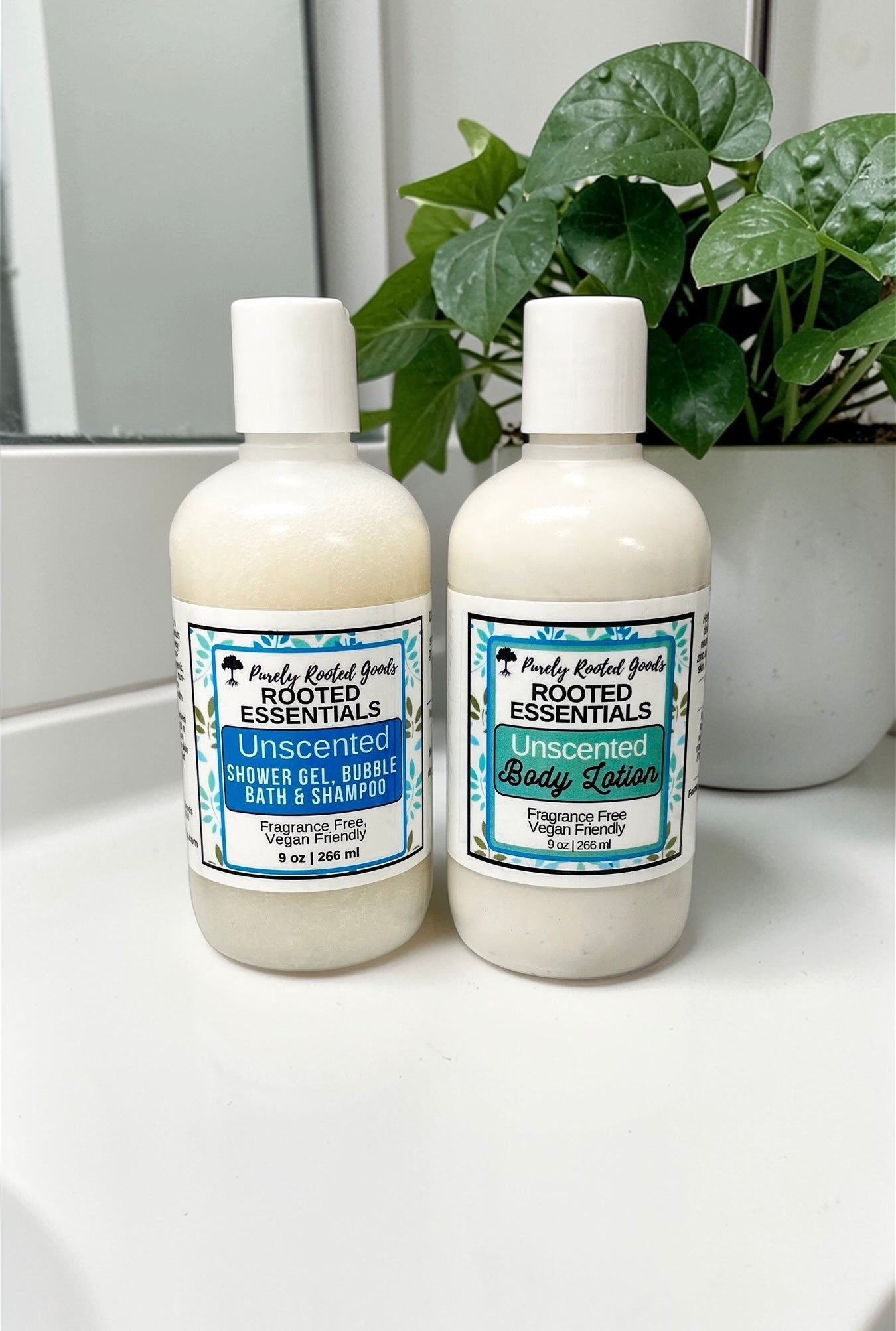 Rooted Essentials Unscented Body Lotion