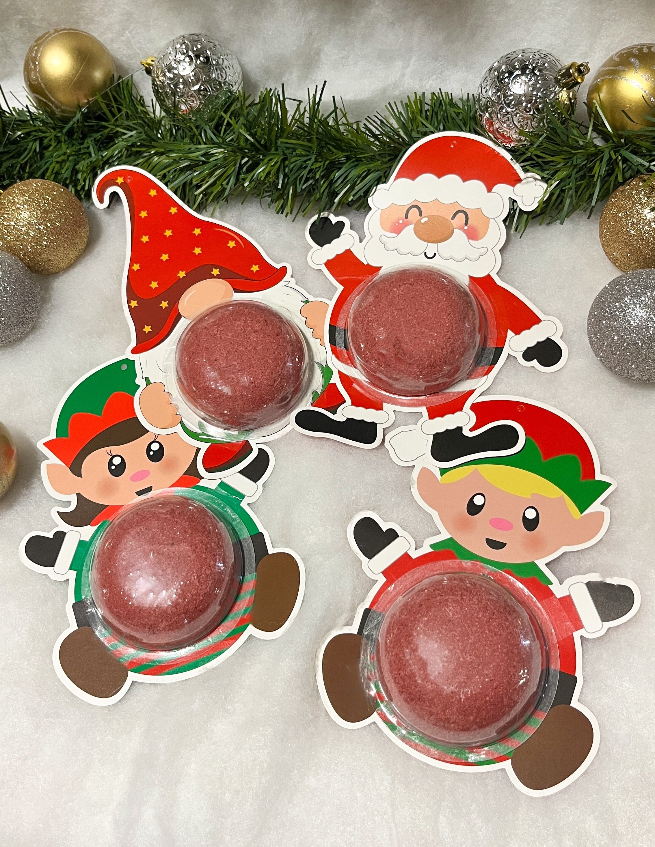 Apple Bath Bombs ~ Winter Collection