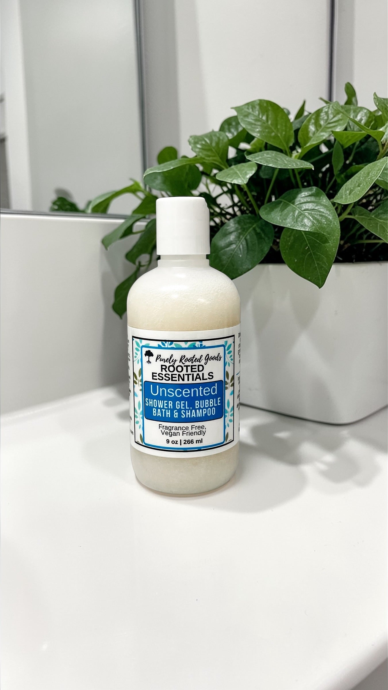 Rooted Essentials Unscented 3-in-1 Body Wash