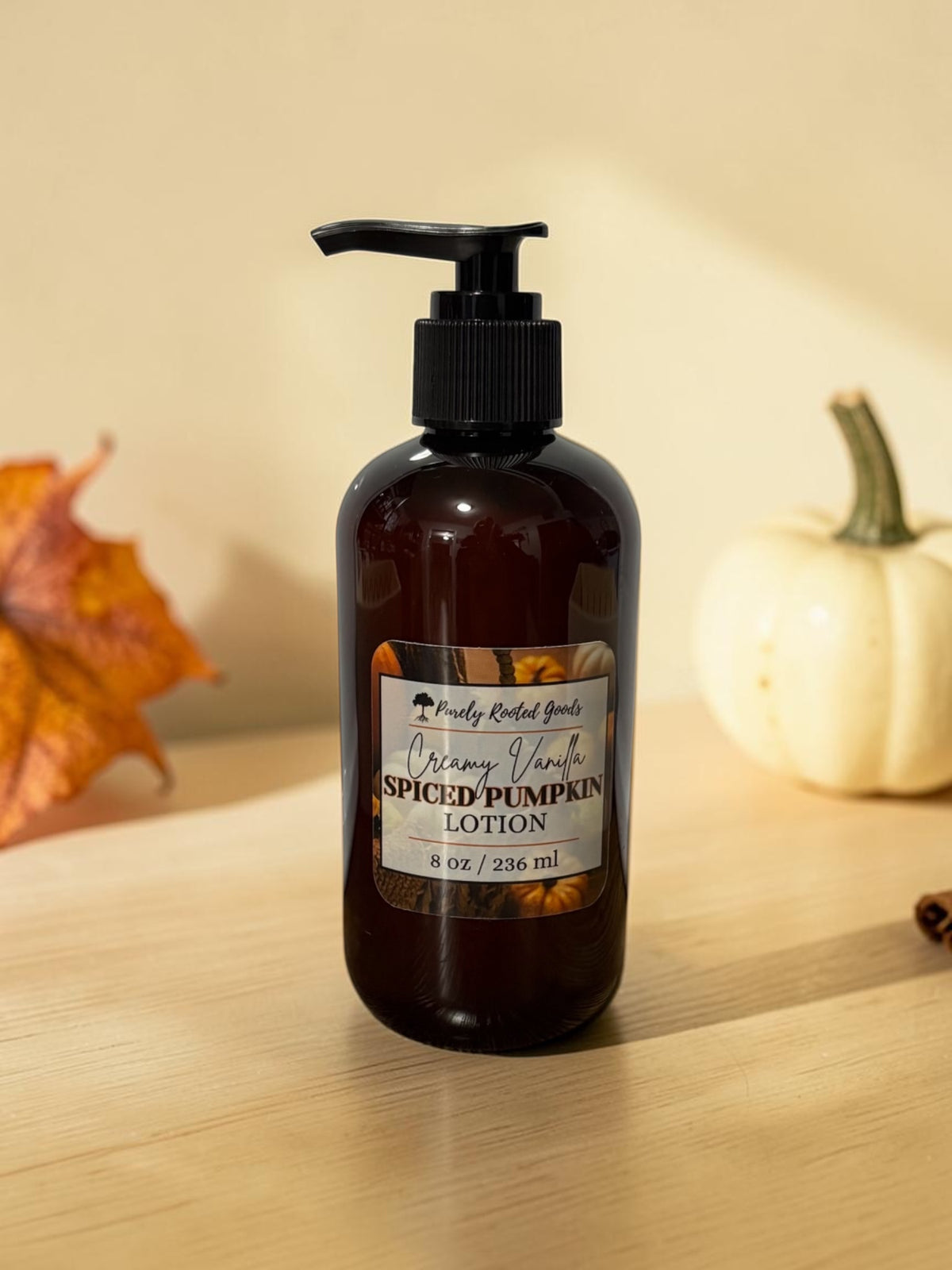 Creamy Vanilla Spiced Pumpkin Lotion