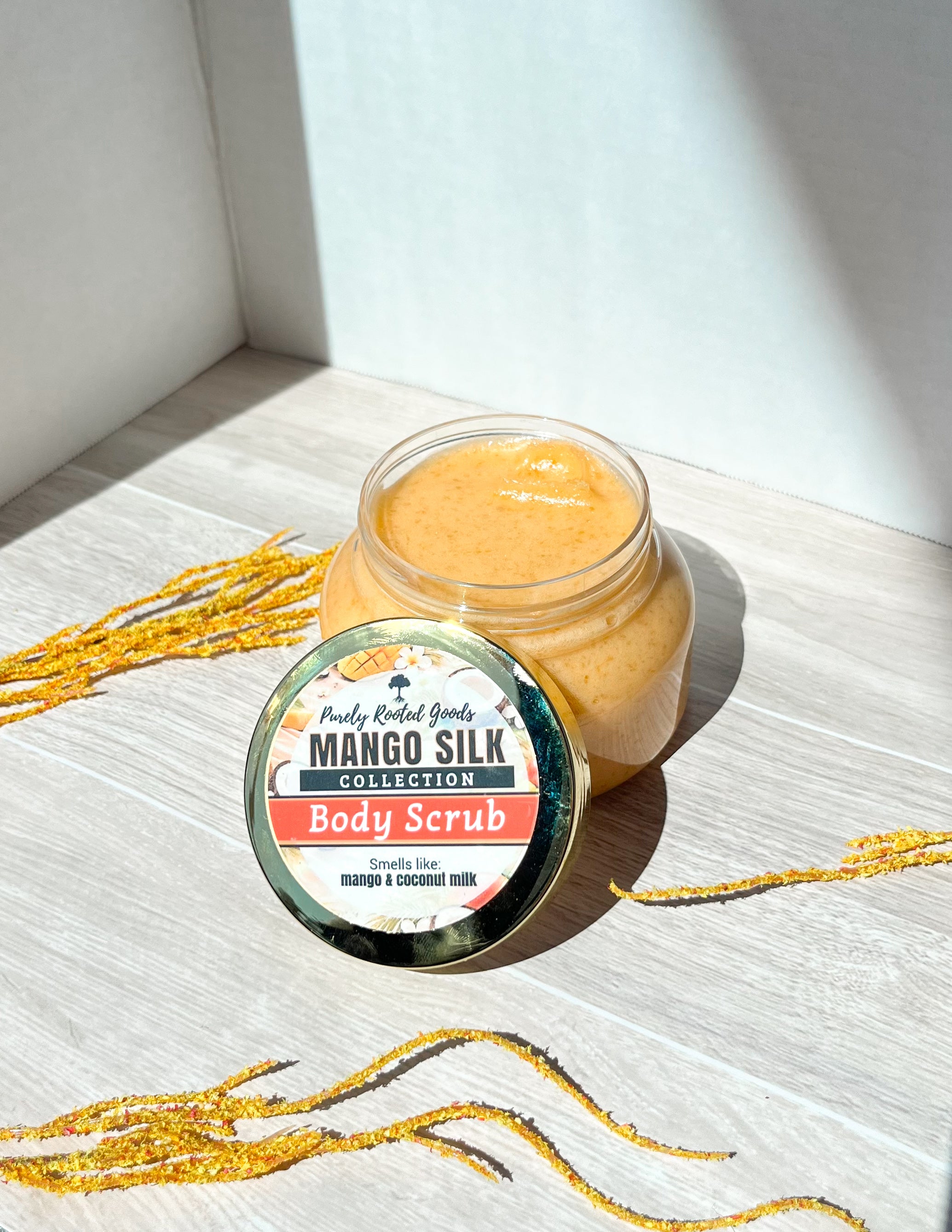 Mango Silk Body Scrub | Mango Butter Sugar Polish