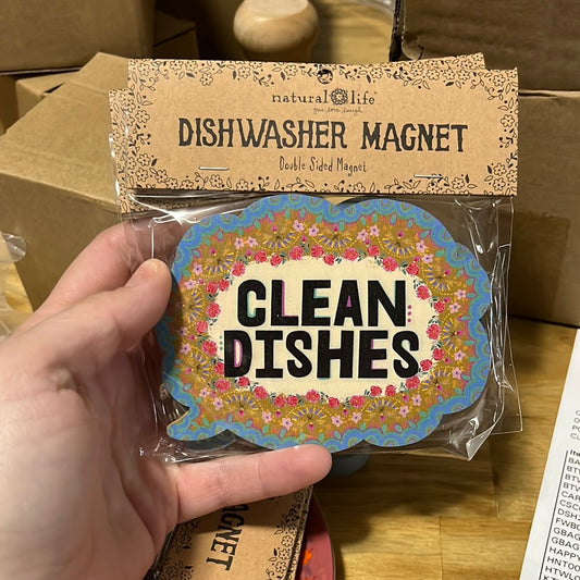 Dishwasher Magnet - Flower