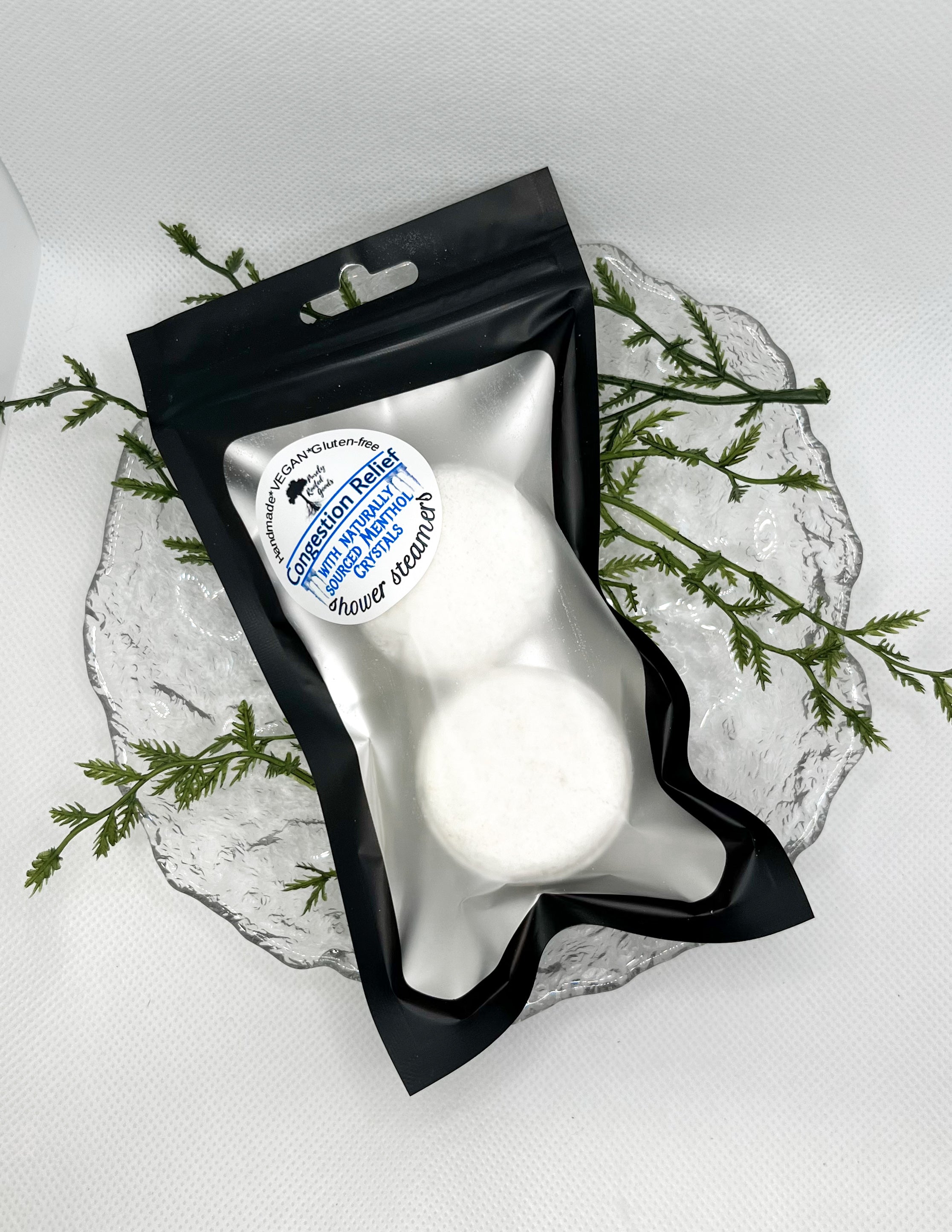 Menthol Congestion Relief Shower Steamer (2 pack)