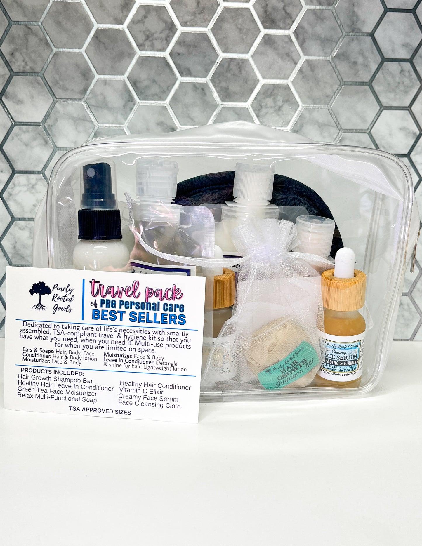 Travel Pack of PRG Personal Care Best Sellers
