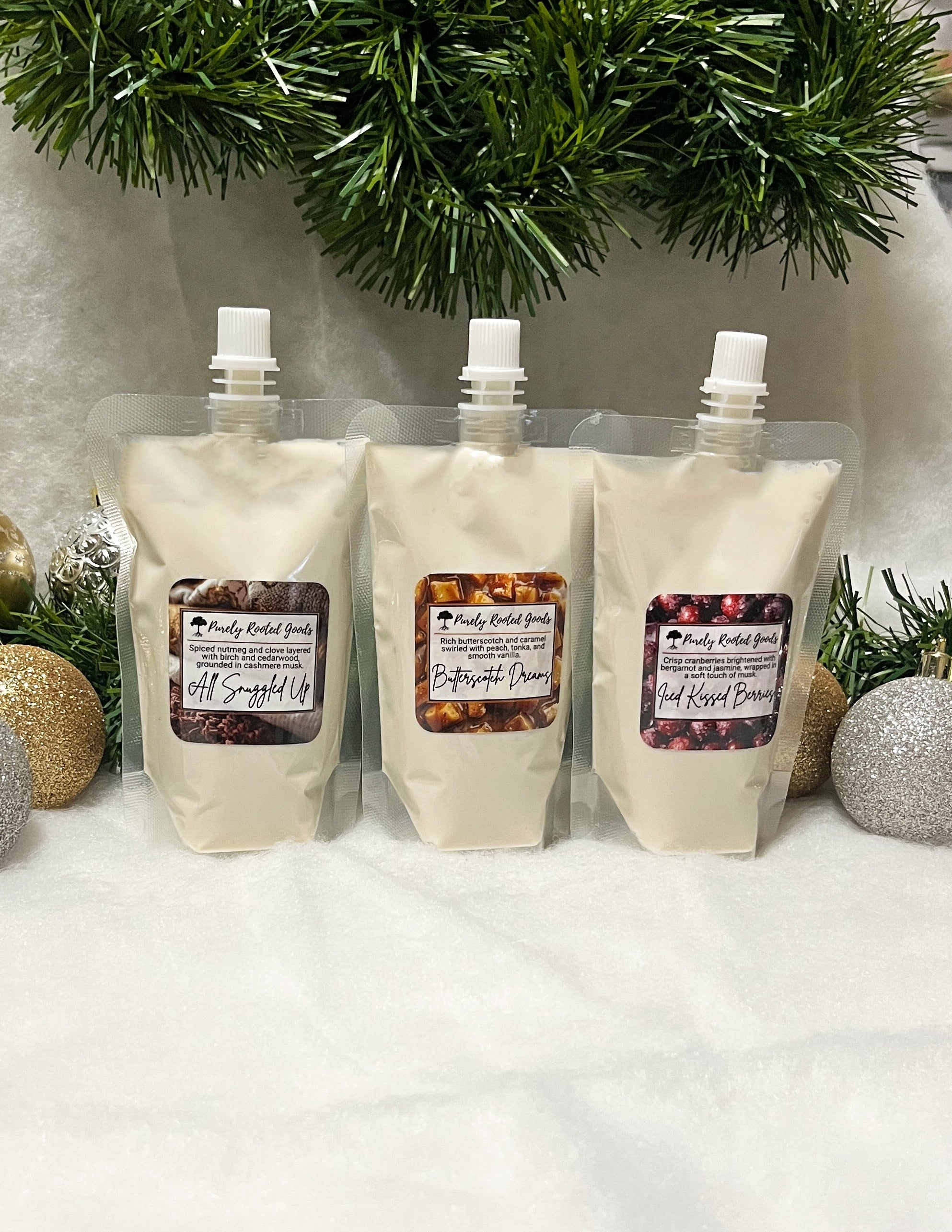 Hand & Body Lotion Refill Bags ~ Winter Collection