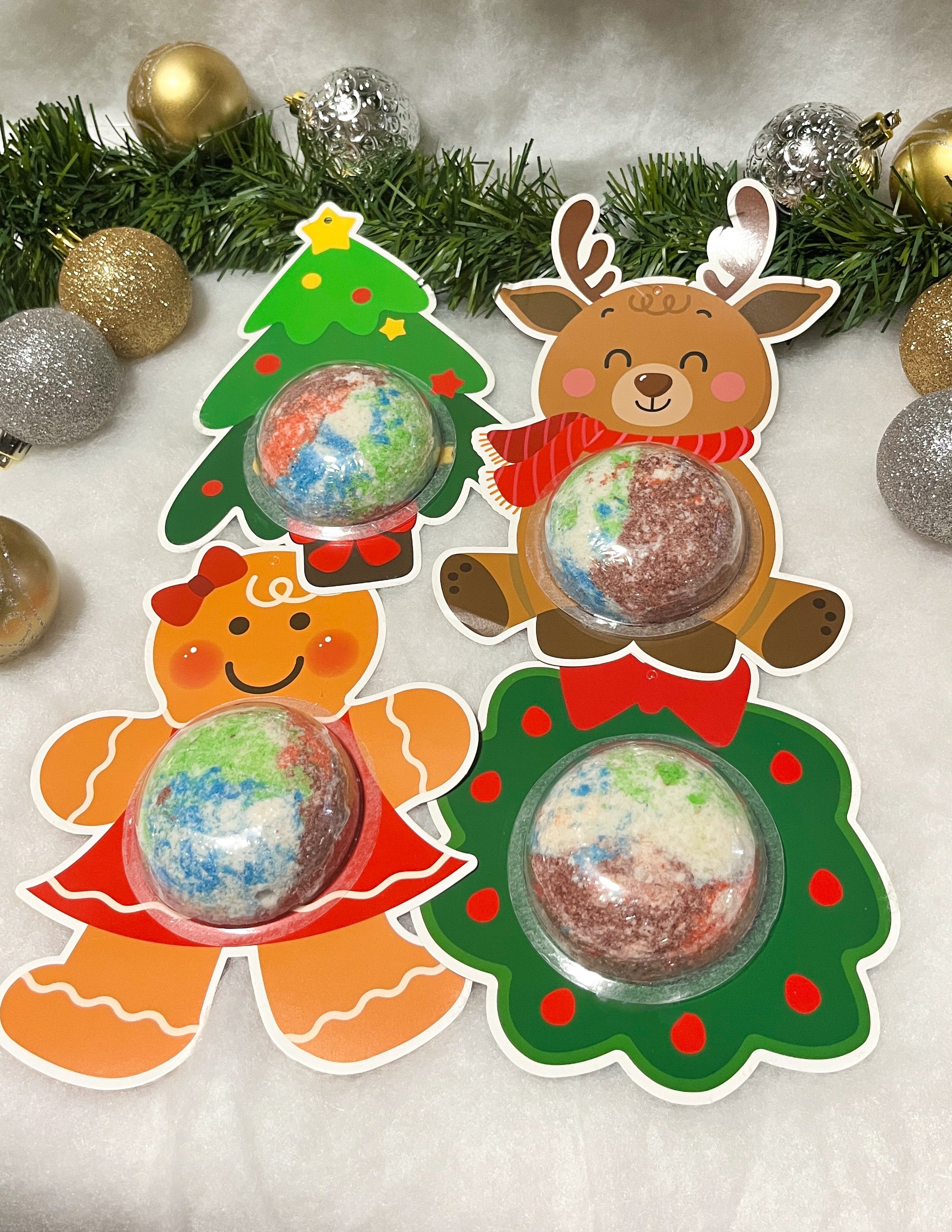 Fruity Rings Bath Bombs ~ Winter Collection