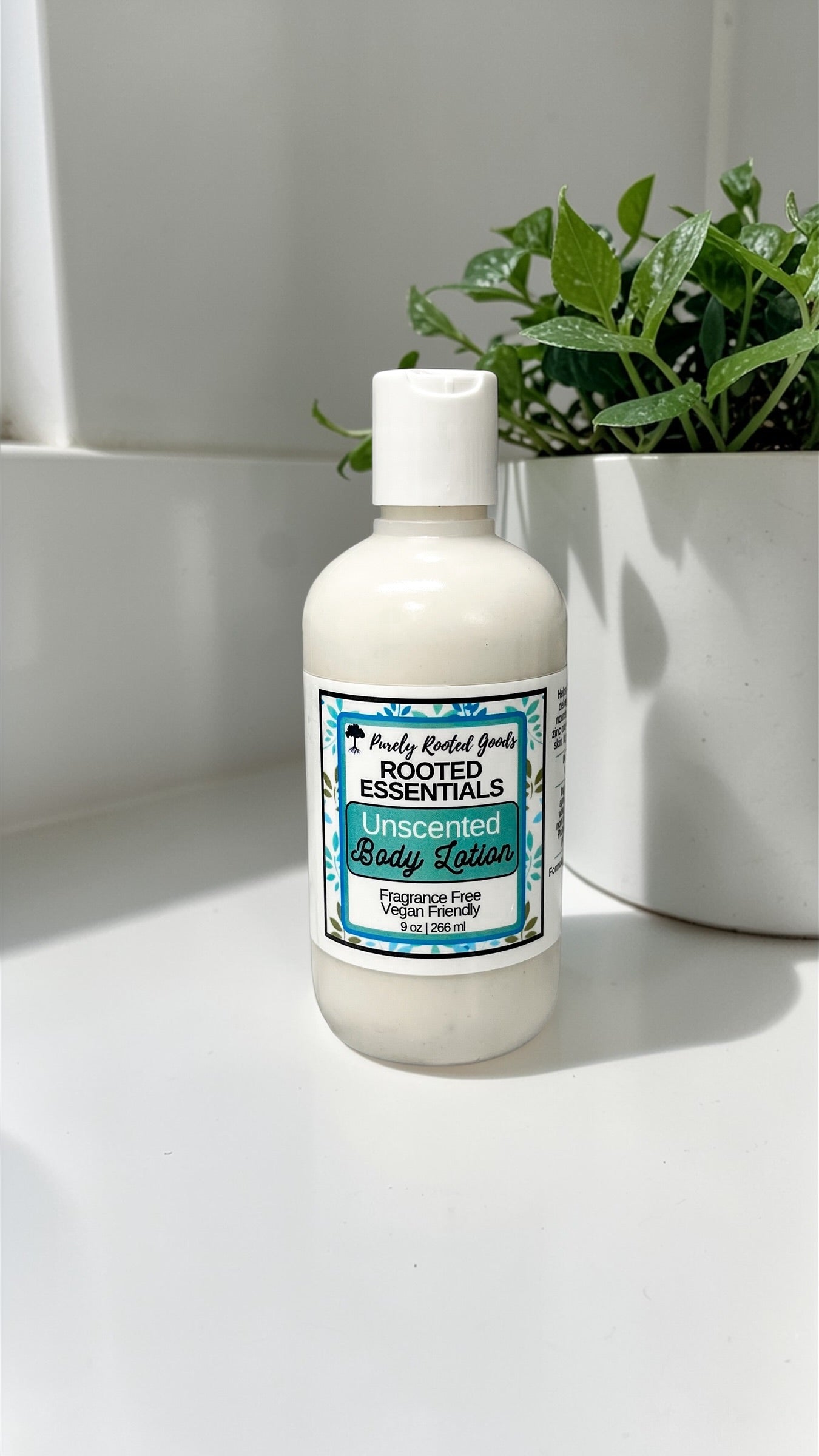 Rooted Essentials Unscented Body Lotion