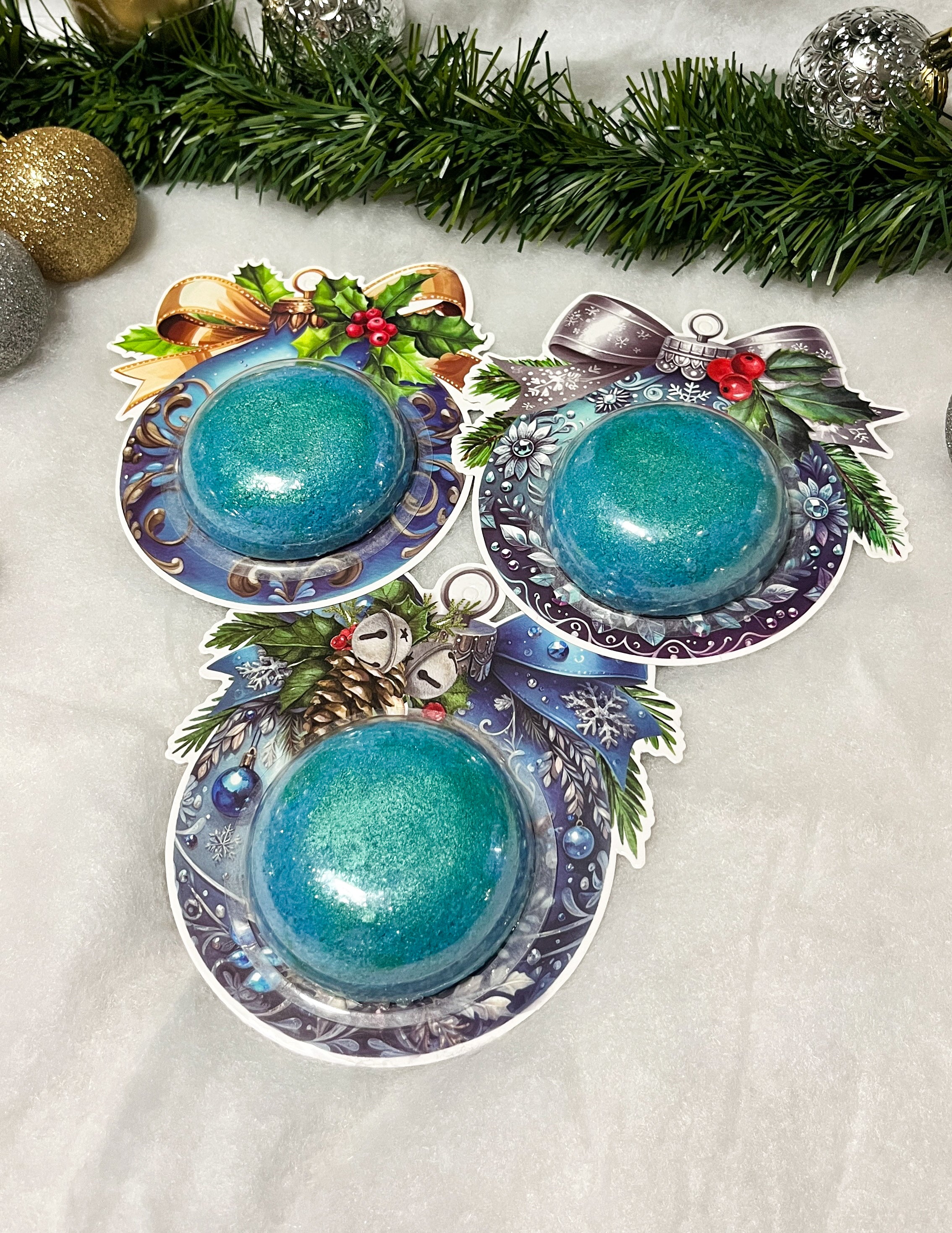 Moonflower Bath Bombs ~ Winter Collection