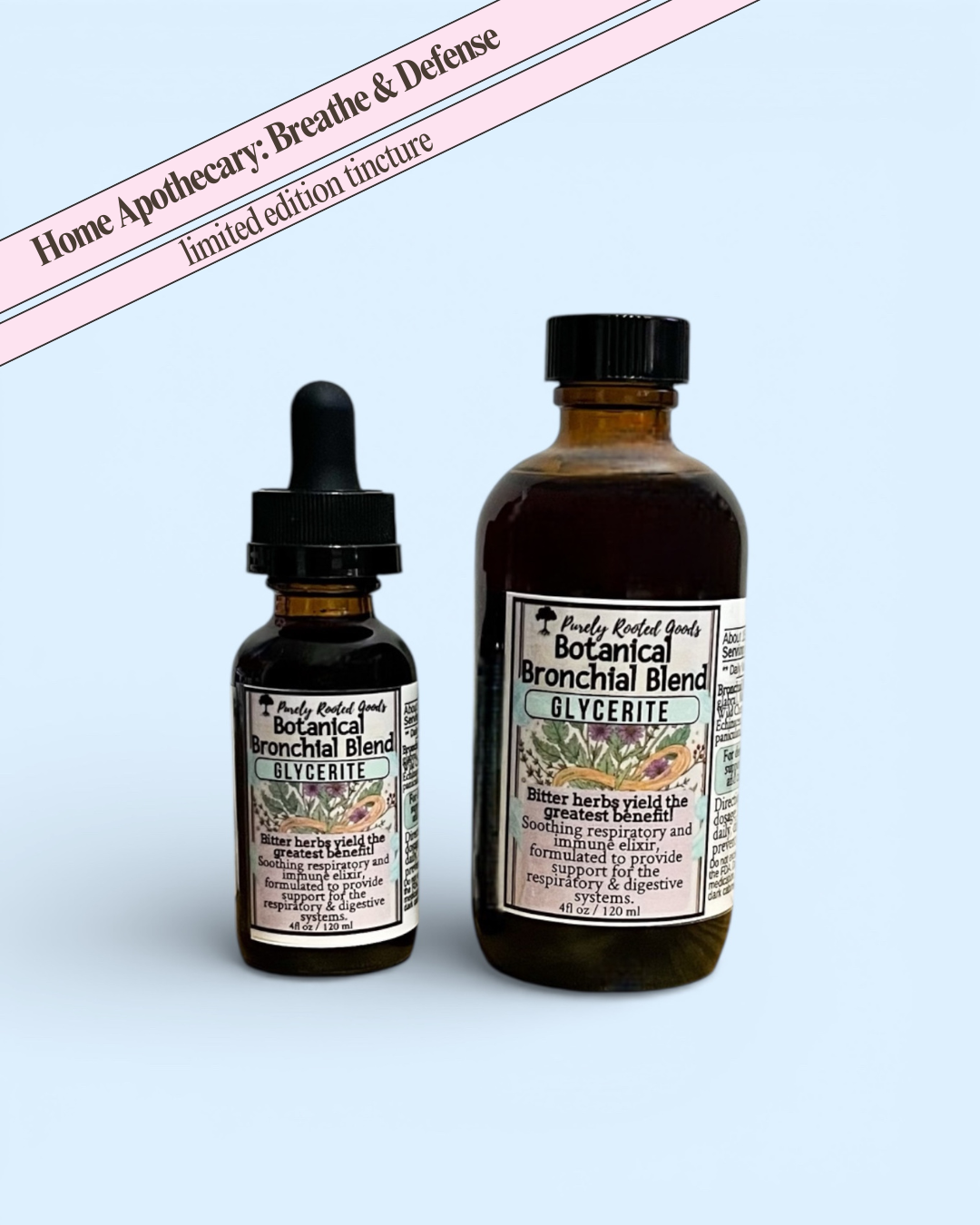 Botanical Bronchial Blend Glycerite (Adult)