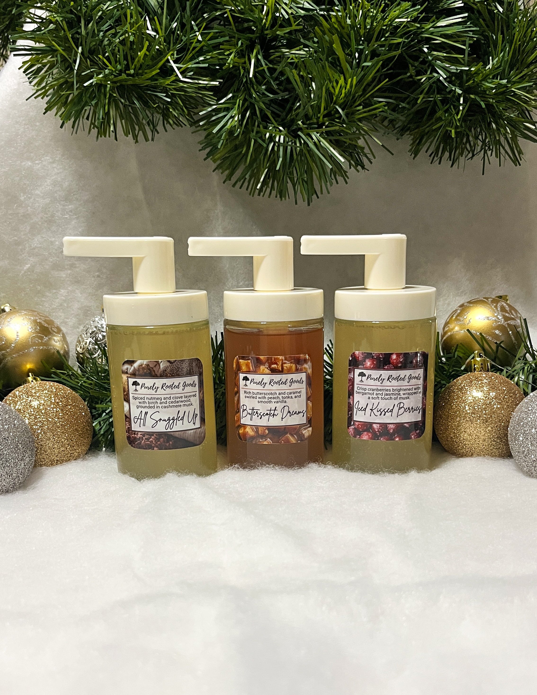 Hand & Body Soaps ~ Winter Collection