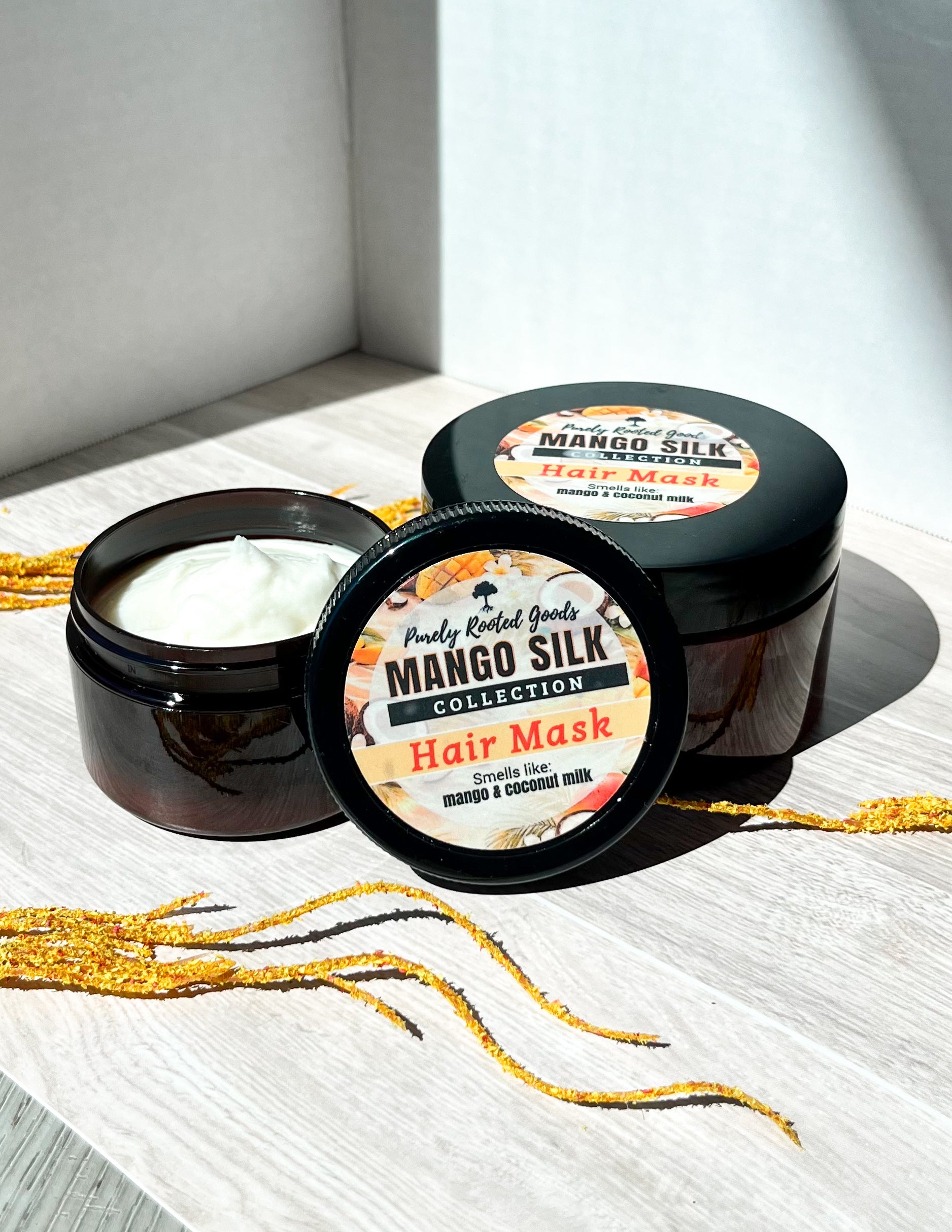 Mango Silk Hair Mask | Deep Moisture Mango Butter Treatment