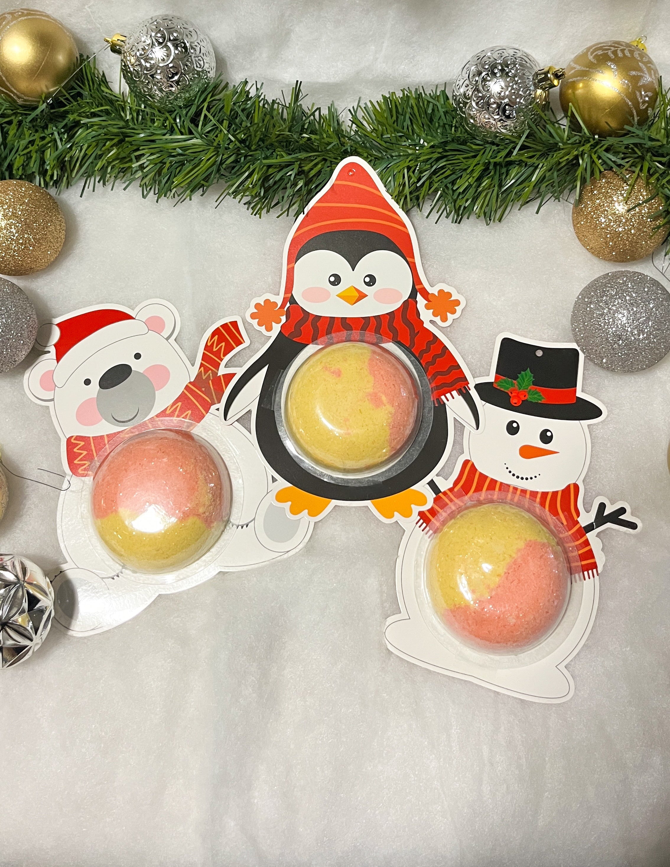 Passionfruit Pineapple Bath Bombs ~ Winter Collection