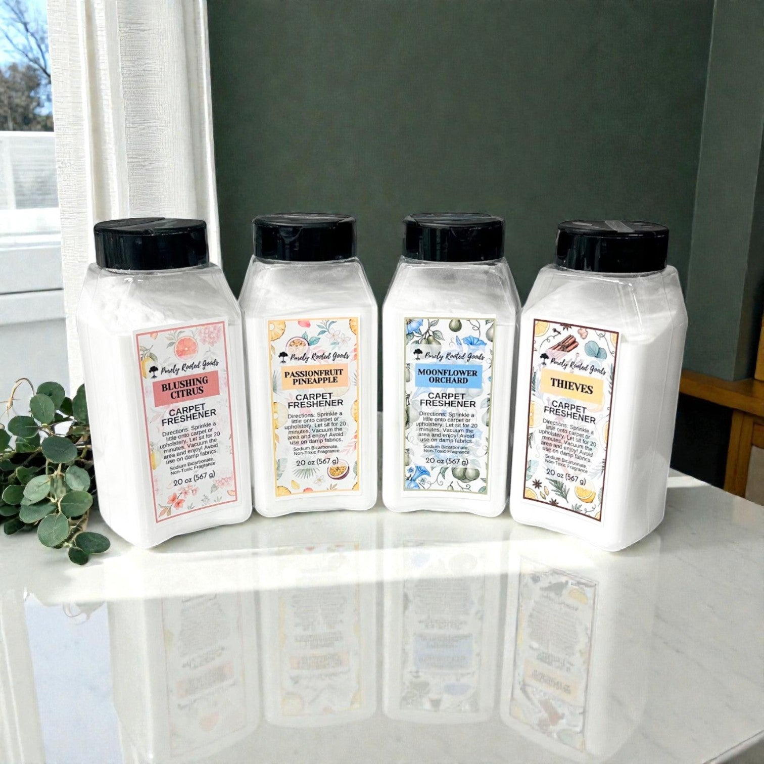 Carpet Freshener | Natural Odor Absorbing Powder