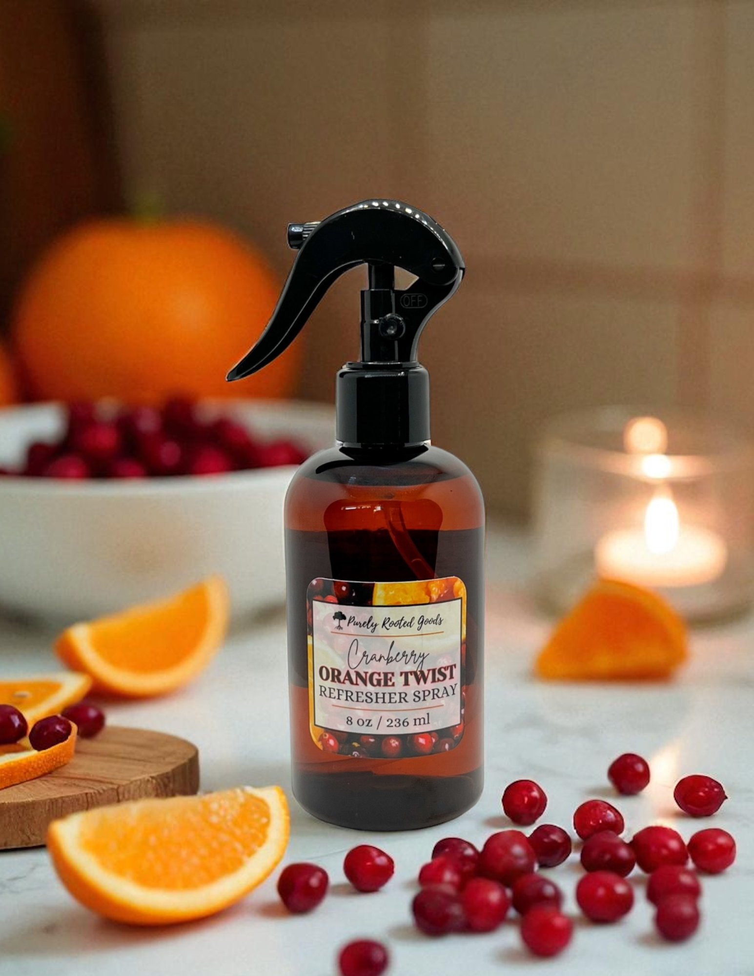 Cranberry Orange Twist Refresher Spray