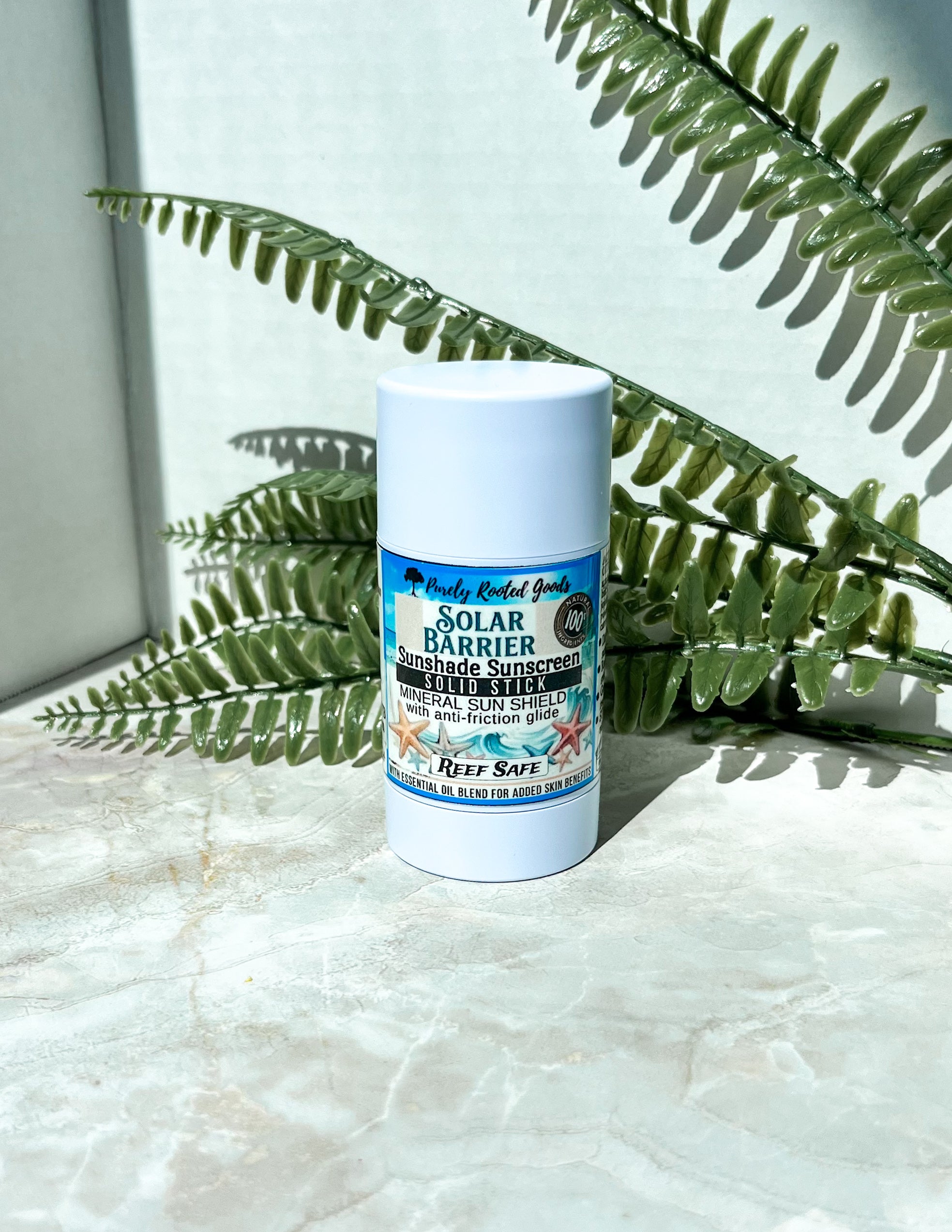 Solar Barrier Sunshade Sunscreen Stick | Mineral Anti-Friction Solid Stick