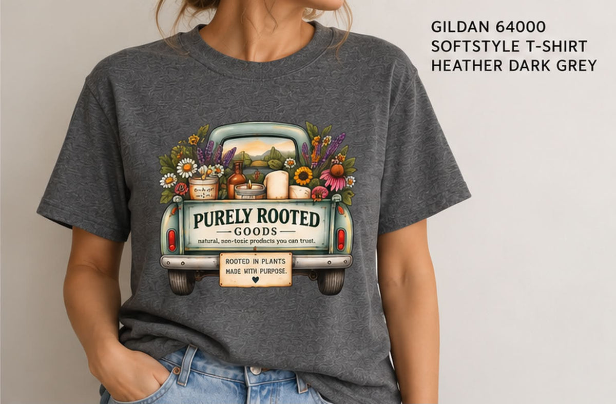 Purely Rooted Goods Vintage Truck T-Shirt