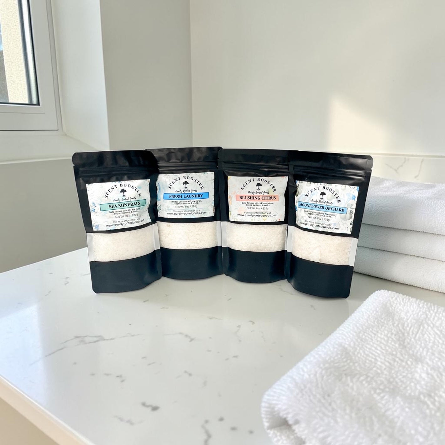 Laundry Scent Crystals | Natural Laundry Fragrance Booster