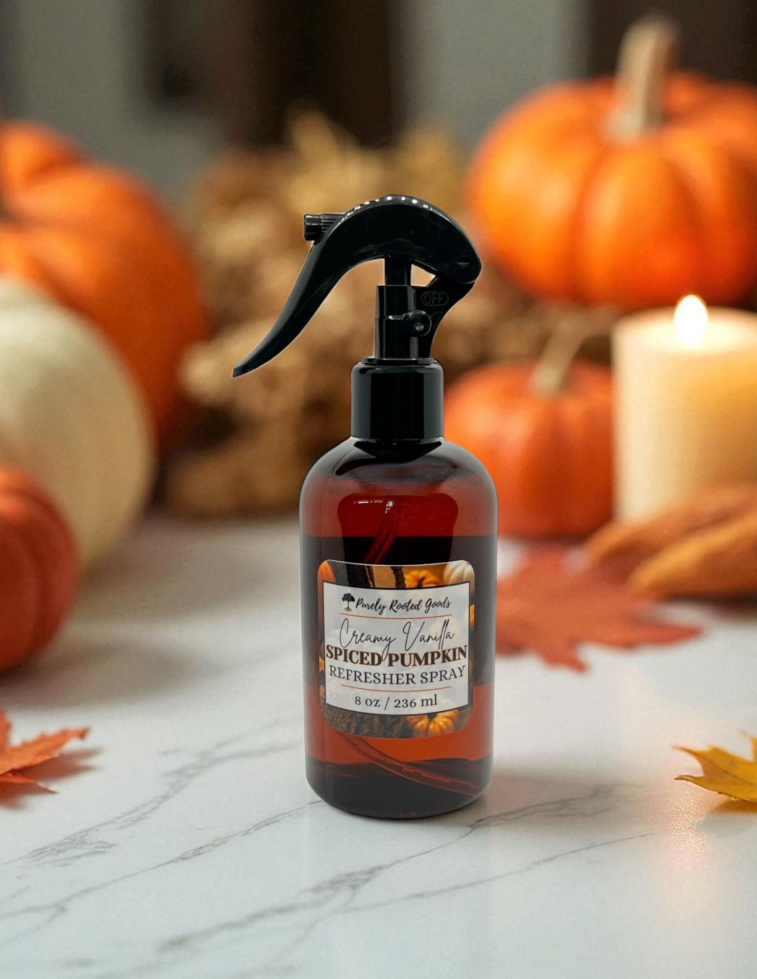 Creamy Vanilla Spiced Pumpkin Refresher Spray