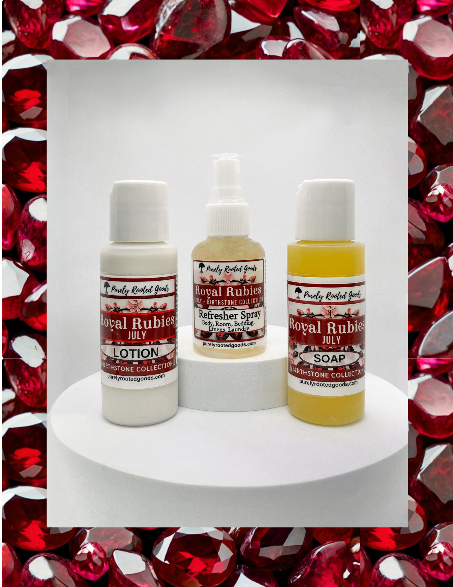 Royal Rubies Travel Trio