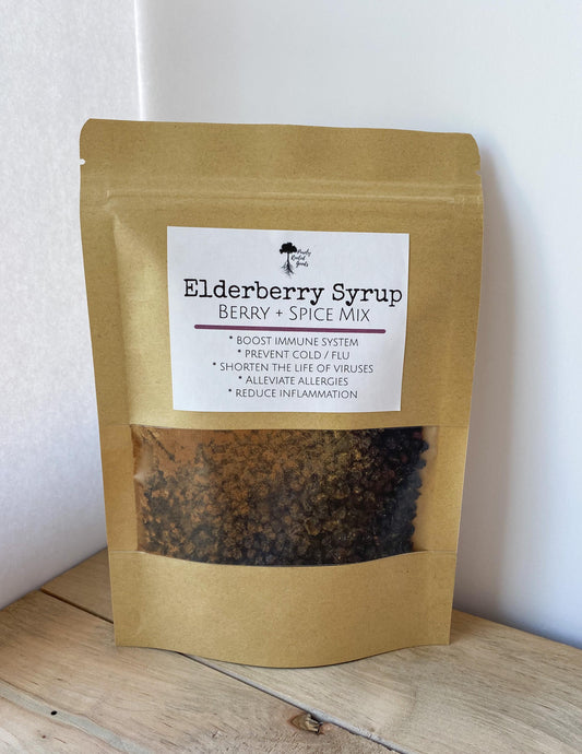 Elderberry Syrup (Berry + Spice Mix)