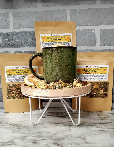 Ginger Energy Shot Tea Blend