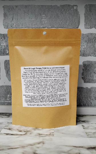 Throat and Cough Therapy Tea