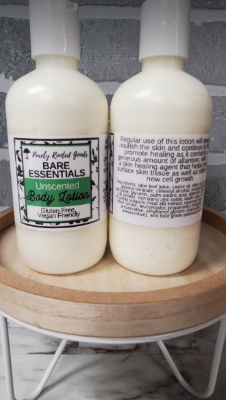 Bare Essentials Unscented Body Lotion