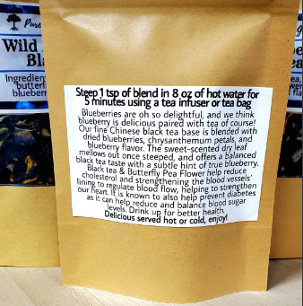 Wild Blueberry Black Tea