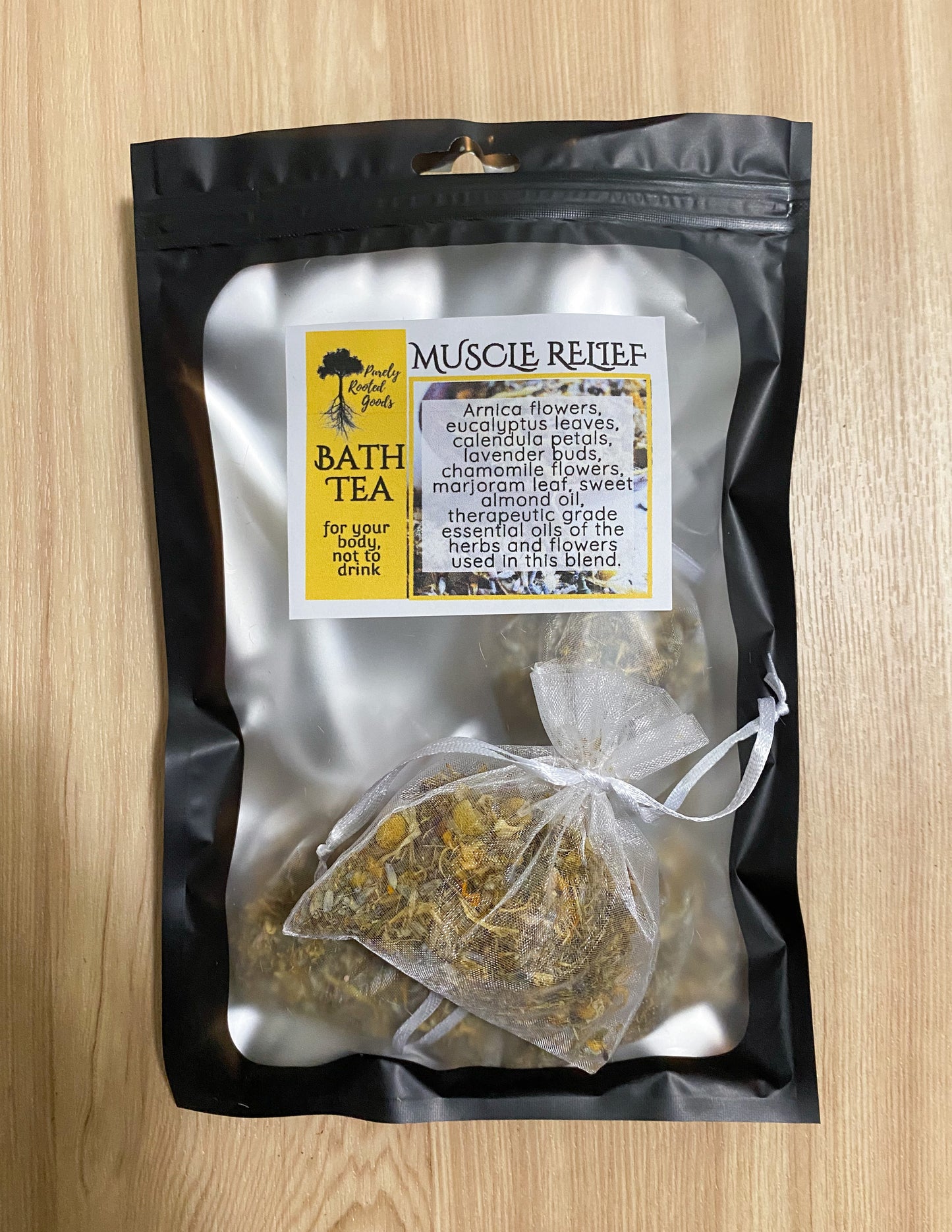 Muscle Relief Bath Tea