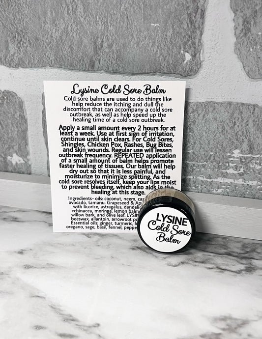 Lysine Cold Sore Balm