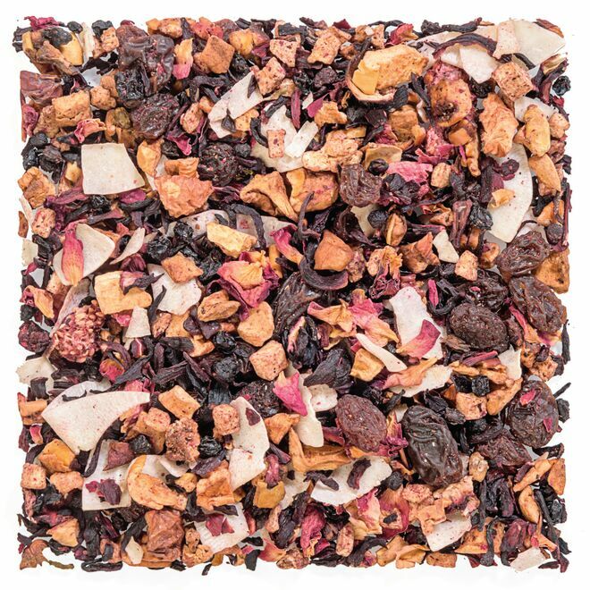Berry Burst with Coconut Tea Additions