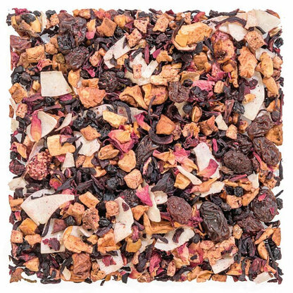 Berry Burst with Coconut Tea Additions